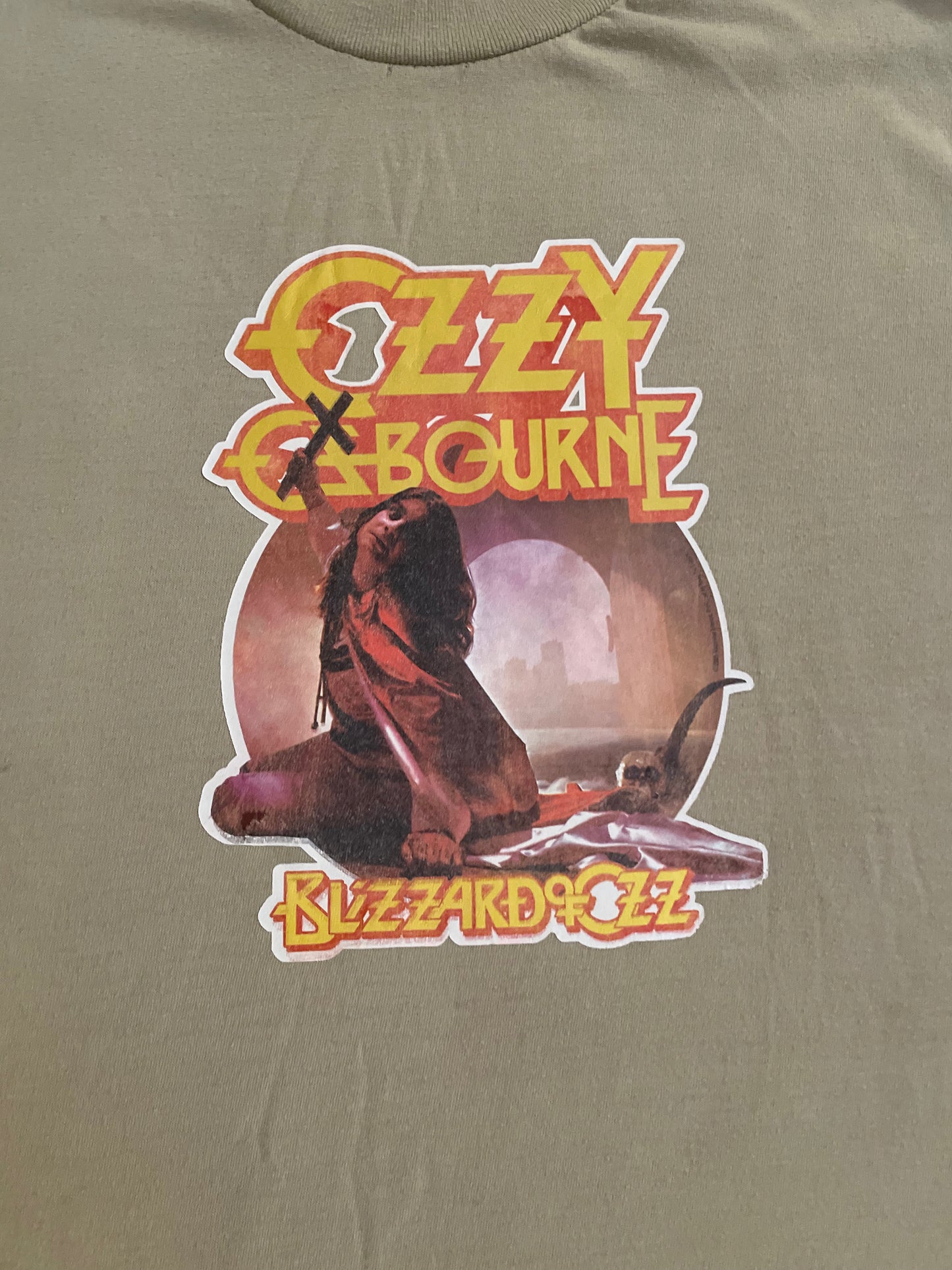 • 1980s/90s iron on DIY Ozzy Osbourne T Shirt
