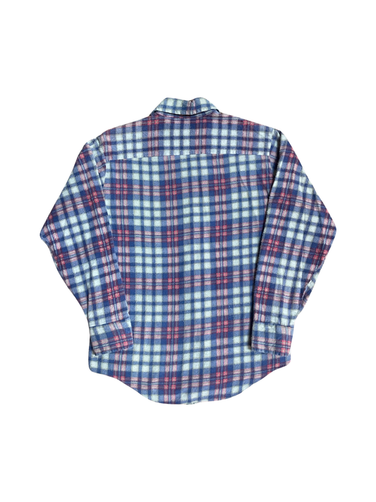 • 1970s Mens Campus Flannel Shirt