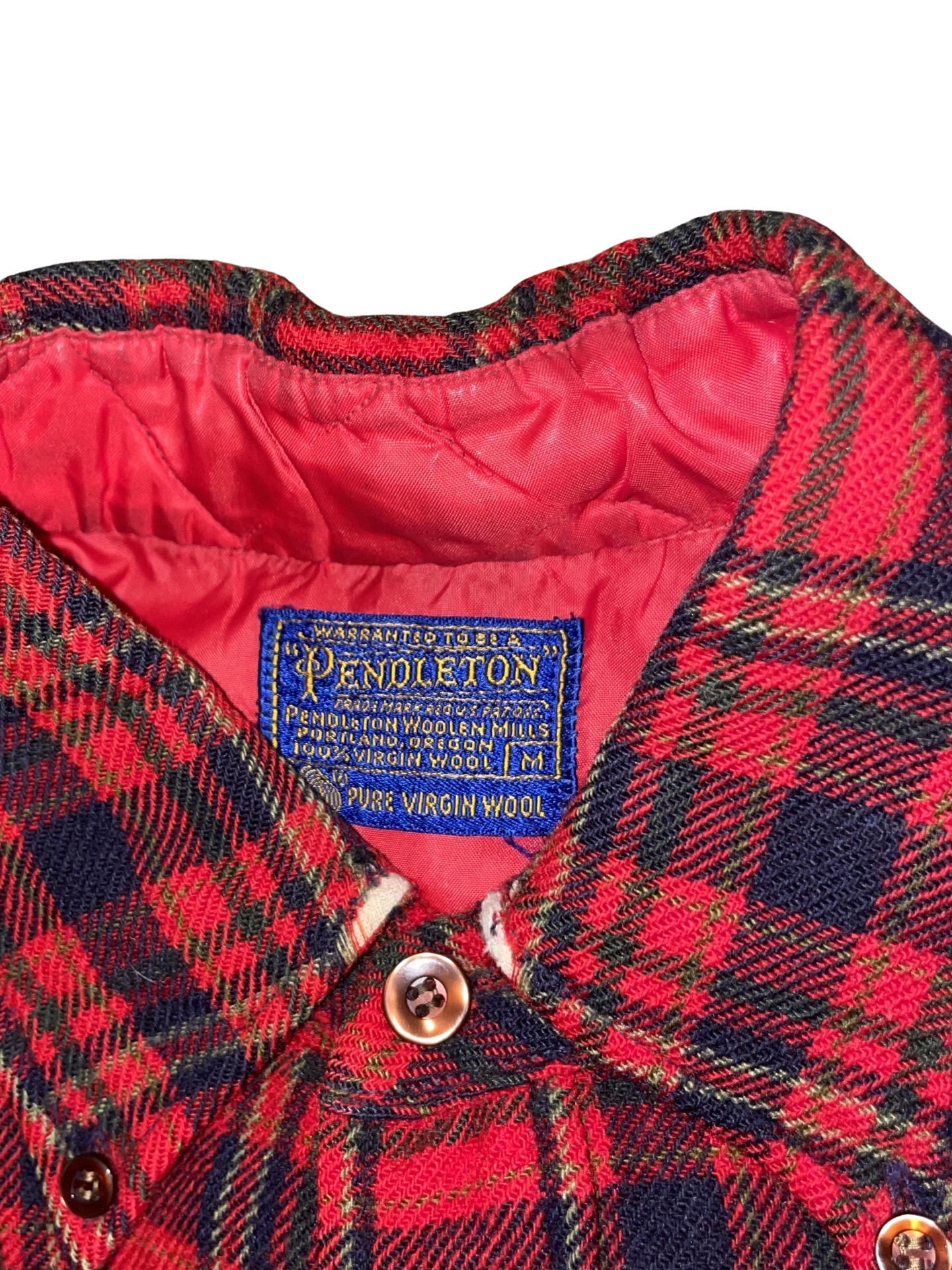 • 1960’s/70’s Mens Pendleton Wool Flannel Shirt